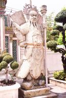 Guard, Marble Temple, Bangkok